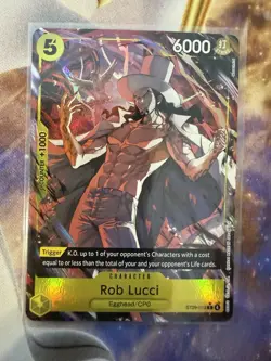 Rob Lucci (ST29-013 Alt) (NM) - One Piece - ST-29 Egghead Starter Deck (ENG) - Image 1