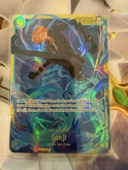 Sanji OP06-119 SEC The Best Vol.2 Premium Booster Foil Secret Rare One Piece NM - Image 1
