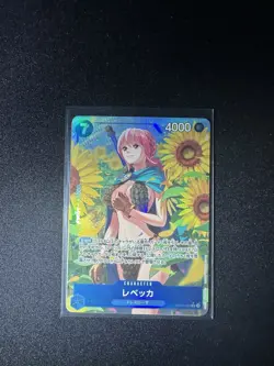 Rebecca SR OP10-058 Parallel Royal Blood One Piece Card Game CCG Japanese NM - Image 1