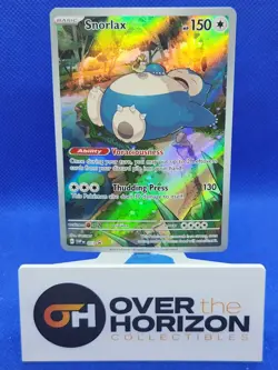 Snorlax SVP EN 051 Black Star Promo Scarlet & Violet Pokemon 151 Card - Image 1