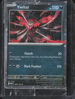 Miscellaneous Cards & Products #088/132 Yveltal (Game Stop) - Image 1