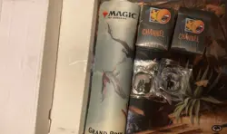 Magic: The Gathering Mixed Card Collection / Lot w/ Deck Boxes, & Playmats! - Image 1