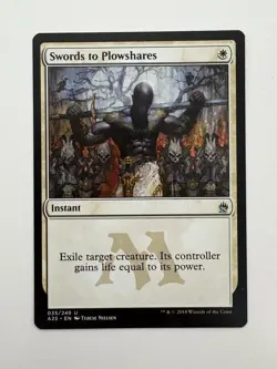Swords to Plowshares MTG Magic the Gathering Card NM Near Mint A25 - Image 1