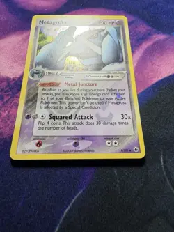 Pokemon Card Metagross 11/101 Rare Reverse Holo EX Hidden Legends NM - Image 2
