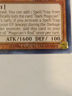 Yugioh - Magician’s Rod - 1st Edition Card 1996 - Image 3