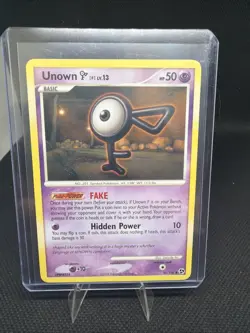 Unown F 56/106 Diamond & Pearl Great Encounters Pokemon Card LP - Image 1