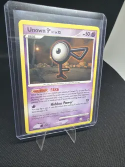 Unown F 56/106 Diamond & Pearl Great Encounters Pokemon Card LP - Image 4