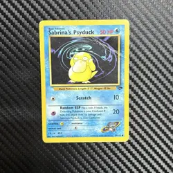 Sabrina’s Psyduck 99/132 Pokemon TCG Pokemon Card (MYREF#6) - Image 1
