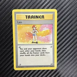 Trainer Lass 75/102 Pokemon TCG Pokemon Card (MYREF#5) - Image 1