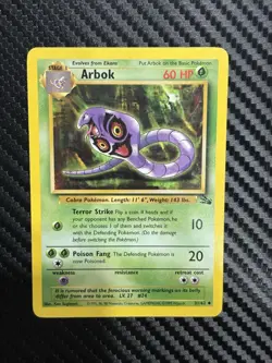 Arbok 31/62 Pokemon TCG Pokemon Card (MYREF#1) - Image 1