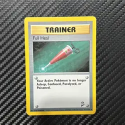 Trainer Full Heal 111/130 Pokemon TCG Pokemon Card (MYREF#2) - Image 1