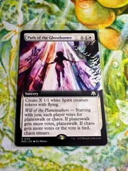 Path of the Ghosthunter (Extended Art) MTG: MOC *Pack Fresh* - Image 1
