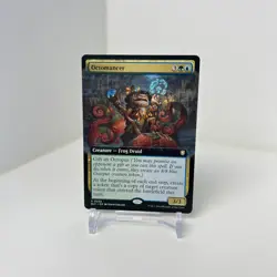 Magic The Gathering MTG Bloomburrow Octomancer NON-FOIL Commander Extended Art - Image 1