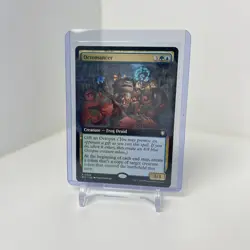 Magic The Gathering MTG Bloomburrow Octomancer NON-FOIL Commander Extended Art - Image 3