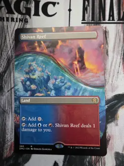 Shivan Reef Borderless 380 NM Dominaria United Regular - Image 1