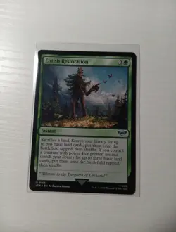 Magic The Gathering MTG Lord Of The Rings Entish Restoration #0163 - Image 3