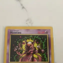 Mewtwo Promo Pokemon Card - 14 1999 Black Star - Image 2