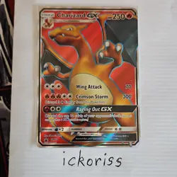 Pokemon Charizard GX Full Art Ultra Rare Holo 20/147 Sm-Burning Shadows 250 HP - Image 1