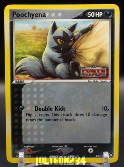 Pokemon TCG - Poochyena 58/108 EX Power Keepers Reverse Holo - Image 1