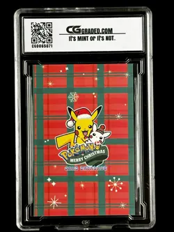 2024 Pokemon CG 10 Pristine BLASTOISE Christmas Data TCG XMAS Holiday CGC PSA - Image 2