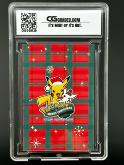 2024 Pokemon CG 10 Pristine BLASTOISE Christmas Data TCG XMAS Holiday CGC PSA - Image 2