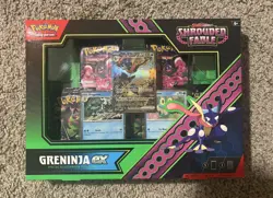 Greninja EX Special Illustration Pokemon Shrouded Fable Collection Box Sealed - Image 1