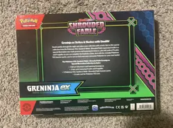 Greninja EX Special Illustration Pokemon Shrouded Fable Collection Box Sealed - Image 2