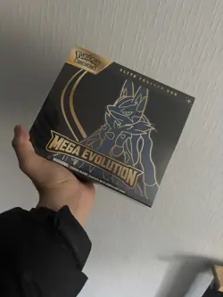 Pokemon TCG Mega Evolution Lucario Elite Trainer Box (ETB) SEALED - Image 1
