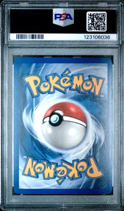2004 POKEMON EX TEAM ROCKET RETURNS #100 ROCKET'S MOLTRES EX-HOLO PSA 7 - Image 2