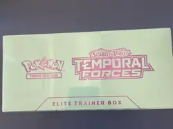 Pokemon TCG Scarlet & Violet Temporal Forces Elite Trainer Box New And Sealed - Image 4
