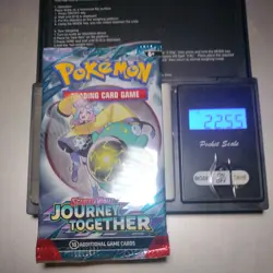 Heavy 22.55g Pokemon Tcg Journey Together Booster Pack Factory Sealed New - Image 1