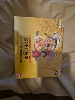 OP04 Kingdoms Of Intrigue English Booster Box SEALED One Piece OP-04 - Image 1