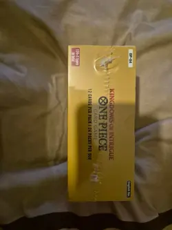 OP04 Kingdoms Of Intrigue English Booster Box SEALED One Piece OP-04 - Image 3