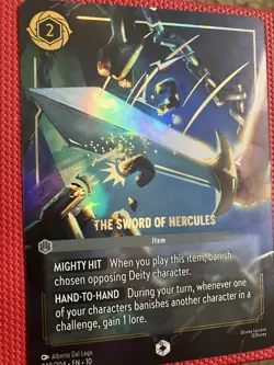 The Sword of Hercules (Enchanted) 240/204 - Disney Lorcana - NM Foil - Image 2