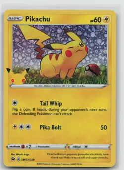 Pikachu - (General Mills) Promo Miscellaneous Cards & Products SWSH039 LP - Image 1