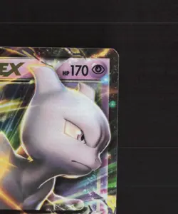 Mewtwo EX XY183 XY Black Star Promo Holo Pokemon Card LP - Image 4