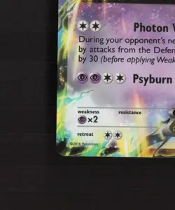Mewtwo EX XY183 XY Black Star Promo Holo Pokemon Card LP - Image 5