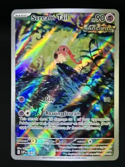 Scream Tail 065 Pokemon SV: Scarlet & Violet Promo Card Dmg - Image 1
