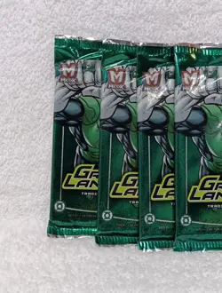 Panini GREEN LANTERN MetaX Trading Card Lantern 12-Card Pack Lot of 4 - Image 3