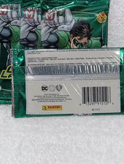 Panini GREEN LANTERN MetaX Trading Card Lantern 12-Card Pack Lot of 4 - Image 4