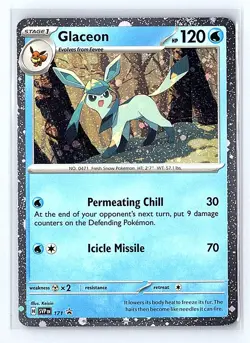 Glaceon - (Cosmos Holo) Promo SV: Scarlet & Violet Promo Cards 171 NM - Image 1