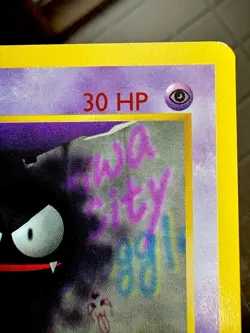 Pokemon TCG: 1999 Gastly 50/102-SHADOWLESS- Vintage Pokemon Card- Base Set - Image 2
