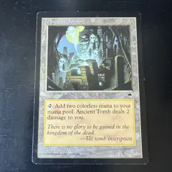Magic The Gathering Tempest Ancient Tomb #315 Lightly played - Image 1