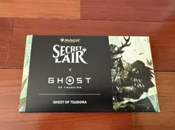 MTG Secret Lair Ghost of Tsushima Non-Foil Sony Playstation New/Sealed - Image 1