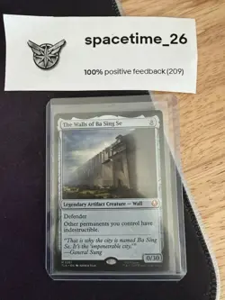 Magic the Gathering - The Walls Of Ba Sing Se - NM condition - Image 1