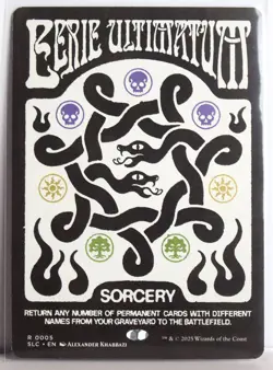 Eerie Ultimatum [New, Near Mint] Rare {An Encyclopedia of Magic SLD} - Image 1