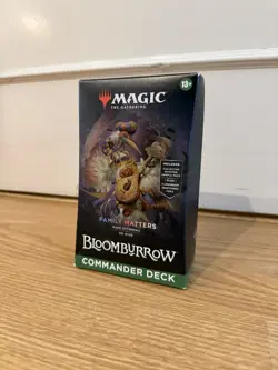 MTG - Bloomburrow Family Matters Commander Deck original box OPENED - Image 1