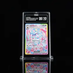 Pokemon Sylveon EX Prismatic Evolutions Special Illustration #156 Tag 10 - Image 1