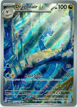 TCG Pokemon Cards Dragonair 181/165 151 MEW Illustration Rare Fresh from Pack - Image 1