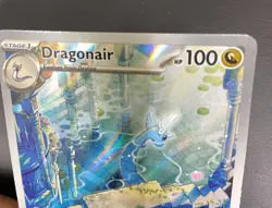 TCG Pokemon Cards Dragonair 181/165 151 MEW Illustration Rare Fresh from Pack - Image 2